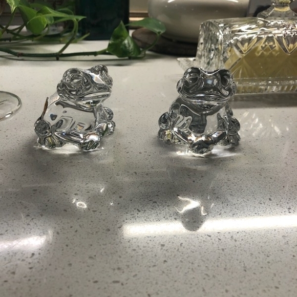 Crystal Frog Figurines - Picture 4 of 4